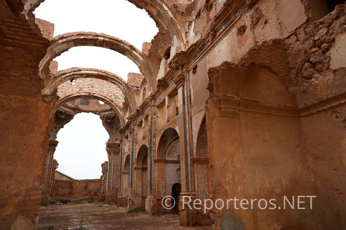 Iglesia de San Martín de Tours del Pueblo Viejo de Belchite