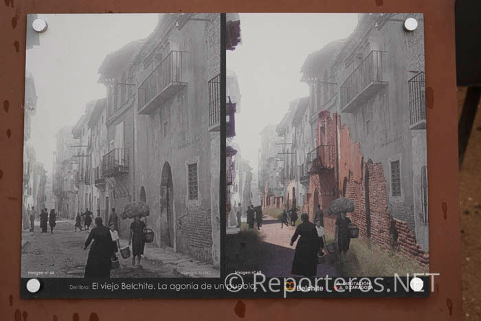Paneles informativos con fotos antiguas Paneles informativos con fotos antiguas