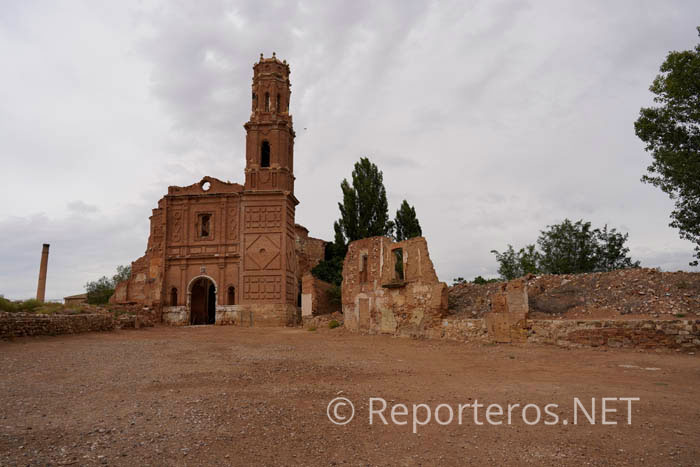 El pueblo de Belchite contaba con cinco iglesias El pueblo de Belchite contaba con cinco iglesias