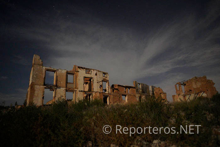 Los muros de Belchite esconden leyendas y misterios Los muros de Belchite esconden leyendas y misterios