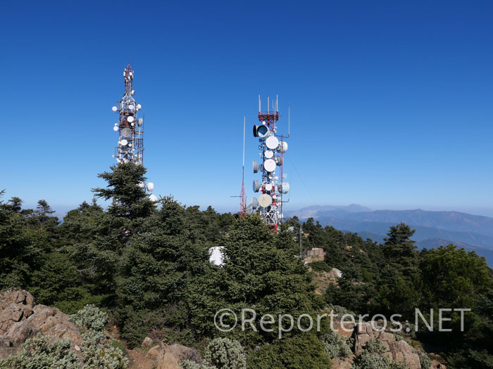 Cumbre de Los Reales y antenas Cumbre de Los Reales y antenas