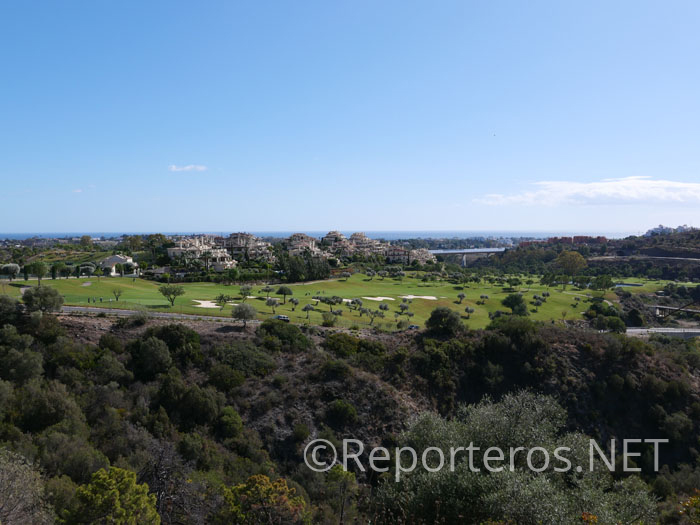 Vistas a la Costa del Sol antes de dar la vuelta Vistas a la Costa del Sol antes de dar la vuelta