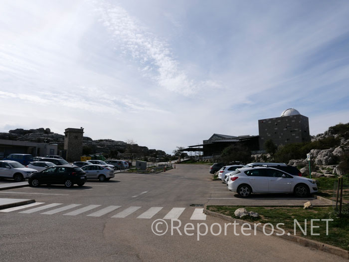 Parking y centro de visitantes de El Torcal Parking y centro de visitantes de El Torcal