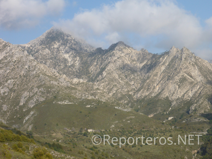 Cresta de los Civiles por encima del cortijo del Daire Cresta de los Civiles por encima del cortijo del Daire