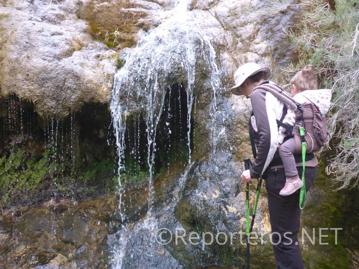 Cascada del arroyo Pradillos, que baja desde la zona del Cortijo Cascada del arroyo Pradillos, que baja desde la zona del Cortijo