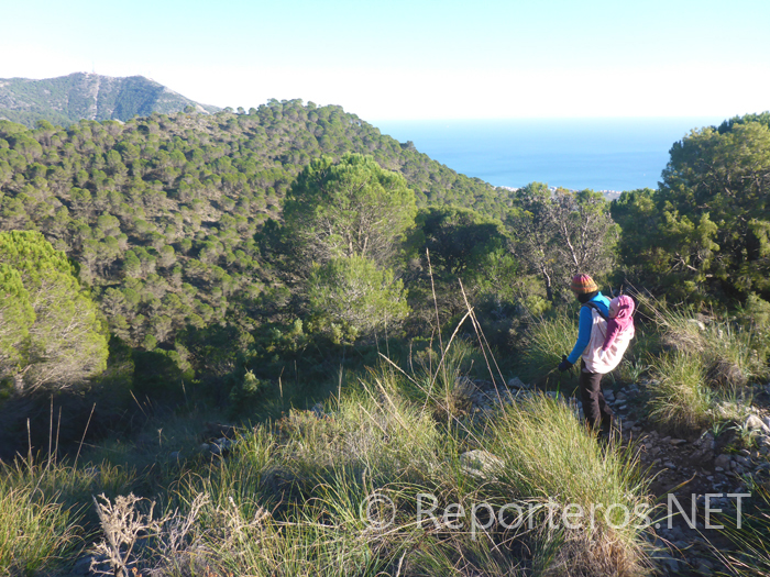 Cara sur de la sierra de Mijas Cara sur de la sierra de Mijas