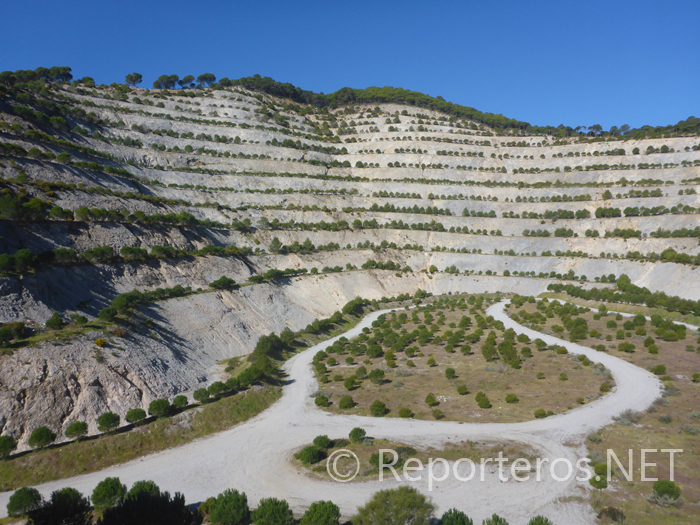 Cantera de los Arenales, clausurada Cantera de los Arenales, clausurada