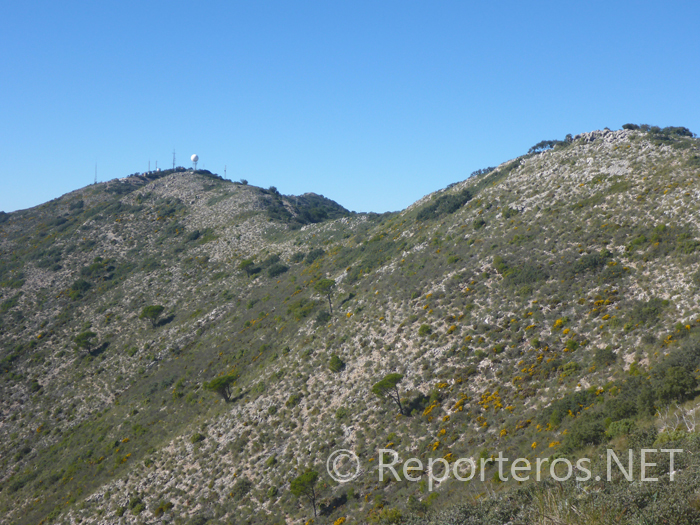 Pico Mijas a un kilómetro Pico Mijas a un kilómetro