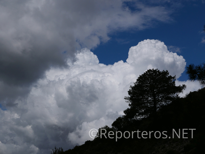 Formación rápida de nubes Formación rápida de nubes