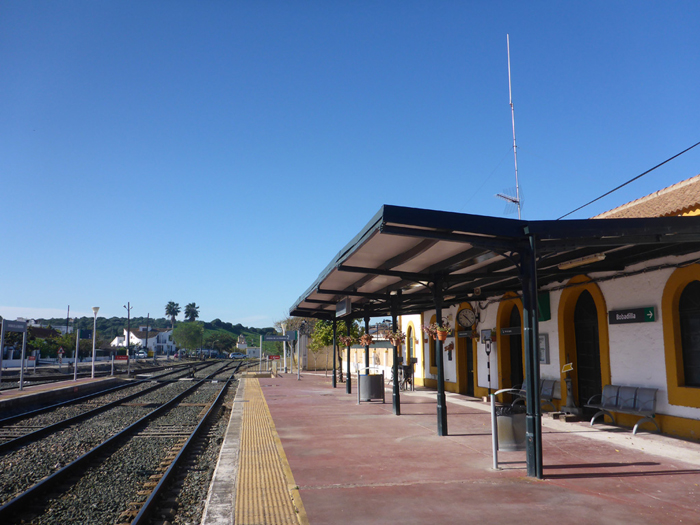 Estación de Gaucín, en El Colmenar Estación de Gaucín, en El Colmenar