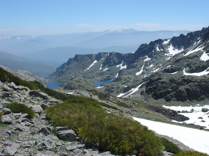 Lagunas en Sierra de Candelario