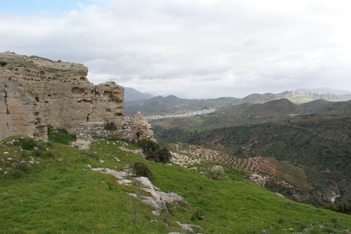 Muros del Castillo del Turón Muros del Castillo del Turón