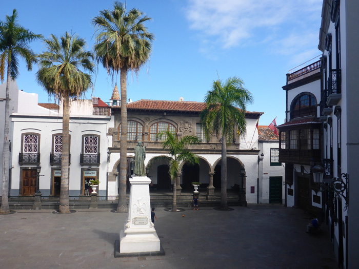 Plaza de España en Santa Cruz de La Palma Plaza de España en Santa Cruz de La Palma