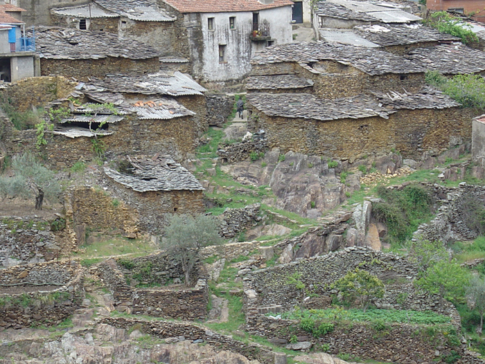 Una de las alquerías de Las Hurdes Una de las alquerías de Las Hurdes