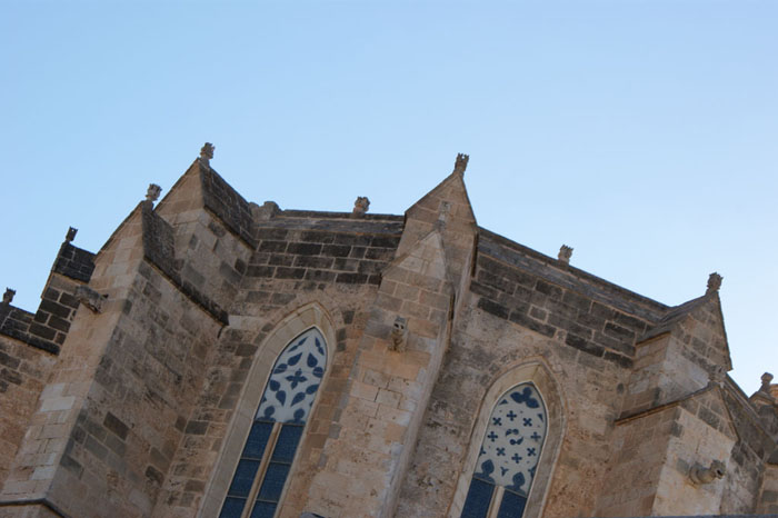Detalle de la Catedral de Ciudadella Detalle de la Catedral de Ciudadella