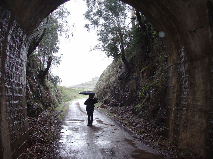 Salida del túnel del Horcajo Salida del túnel del Horcajo
