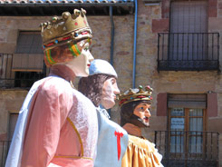Gigantes en las fiestas de agosto Gigantes en las fiestas de agosto