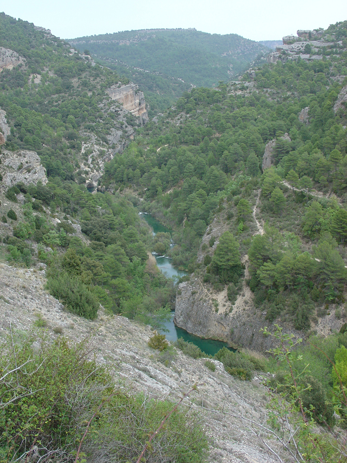 Río Júcar desde el Ventano del Diablo Río Júcar desde el Ventano del Diablo