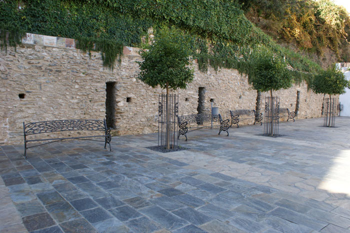 Plaza de Benalauría con sus burladeros Plaza de Benalauría con sus burladeros
