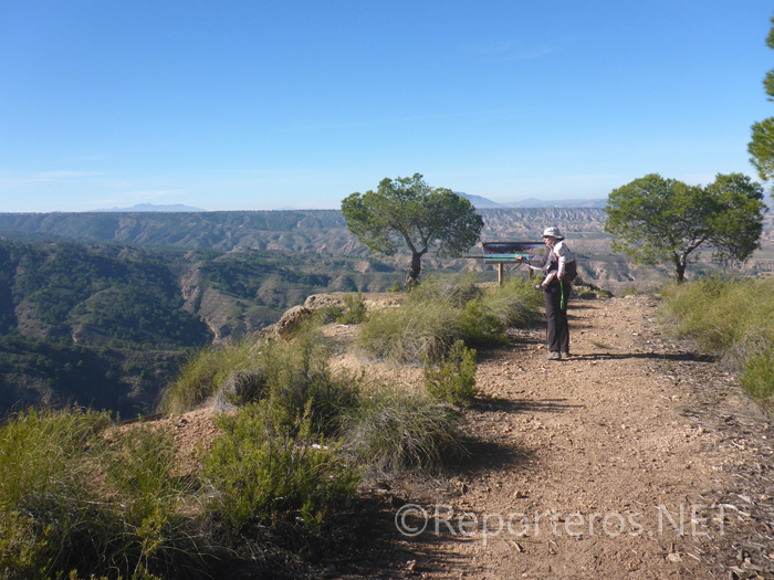 Llegando al mirador oeste Llegando al mirador oeste
