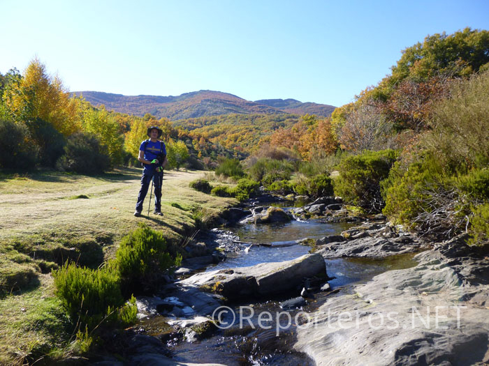 Sendero por el río Illas Sendero por el río Illas