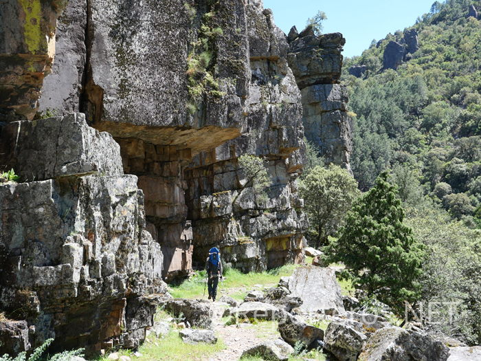 Regreso por la zona de Las Catedrales Regreso por la zona de Las Catedrales