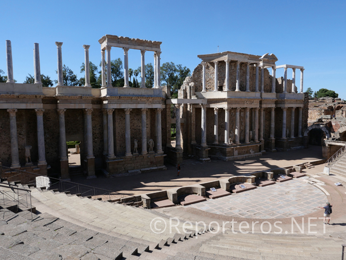 Teatro Romano de Mérida desde las gradas Teatro Romano de Mérida desde las gradas