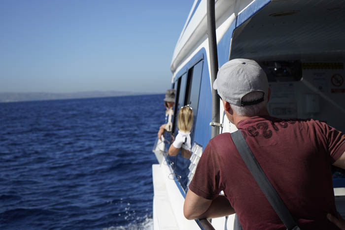 Podemos movernos por el barco para ver a los animales Podemos movernos por el barco para ver a los animales