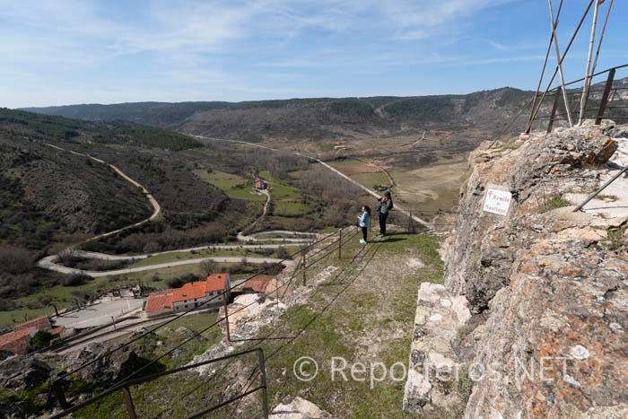 Vistas desde uno de los miradores del castillo