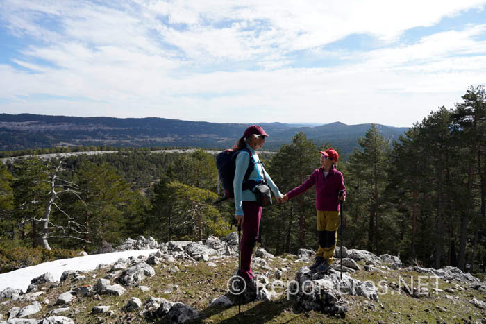 Empezamos a otear una amplia panorámica