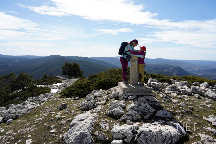 En la cumbre de La Mogorrita