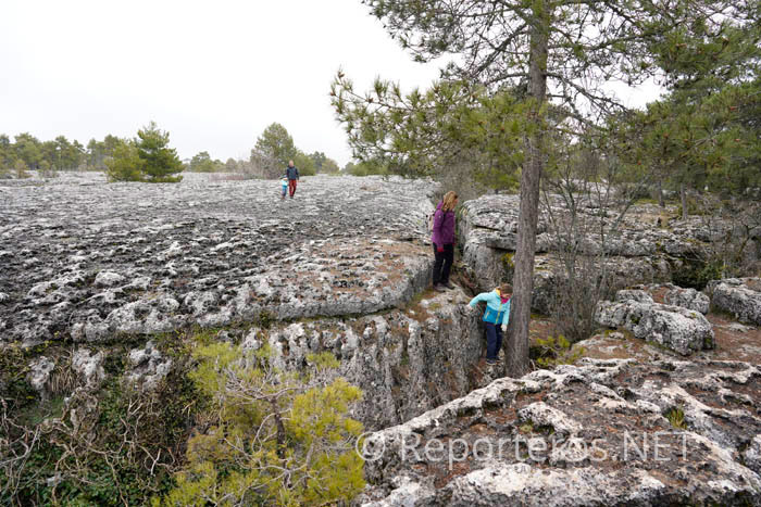 Recorriendo el 'mar de piedra'