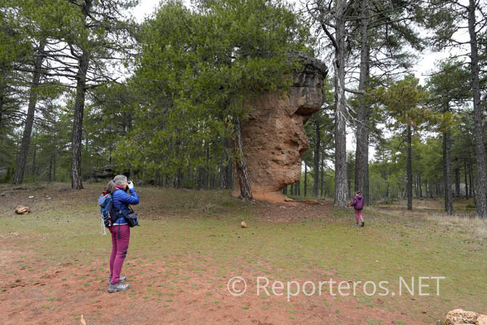 La cara del hombre (Ciudad Encantada)