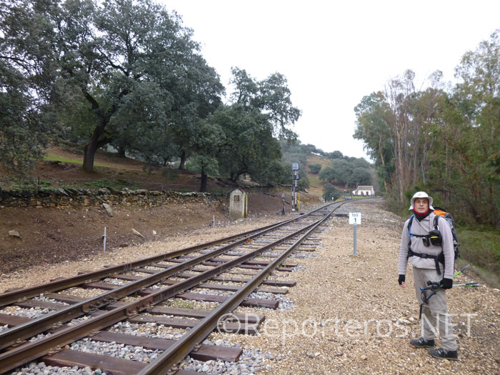 La ruta comienza en la estación de Cazalla Constantina La ruta comienza en la estación de Cazalla Constantina