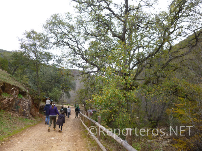 De vuelta por el sendero de la ermita De vuelta por el sendero de la ermita