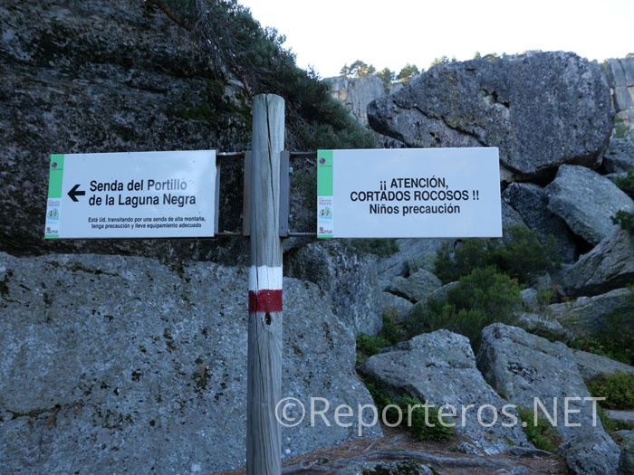 Señales de precaución en el descenso Señales de precaución en el descenso