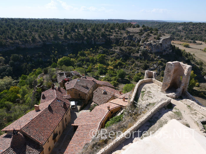 Otra panorámica desde el castillo de Catalañazor Otra panorámica desde el castillo de Catalañazor