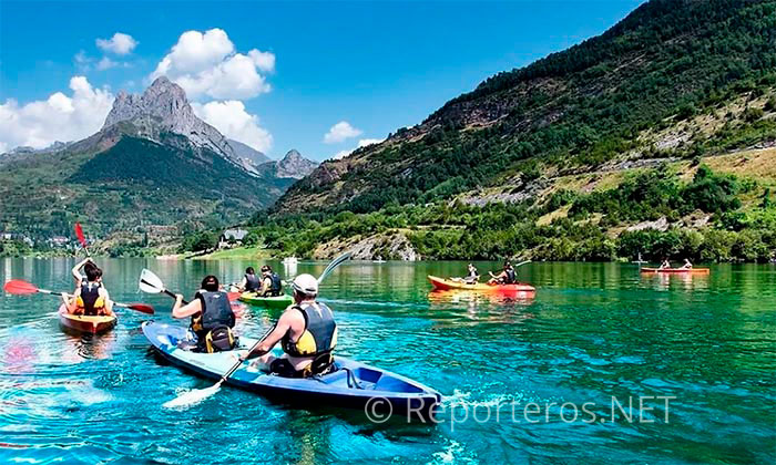 Pantano de Lanuza. Cortesía Embarcadero Suscalar Pantano de Lanuza. Cortesía Embarcadero Suscalar
