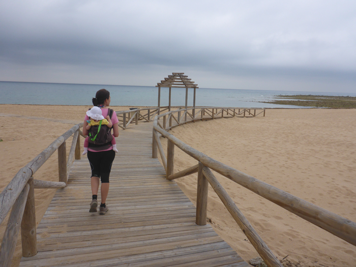 Faro de Trafalgar y playa Faro de Trafalgar y playa