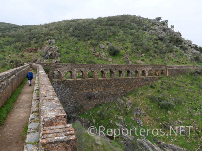 El acueducto de las Herrerías se conserva muy bien El acueducto de las Herrerías se conserva muy bien